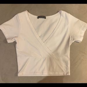 Brandy Melville White Amara Top